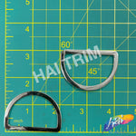Silver Metal D-Ring Buckle (2 pieces), BK-006