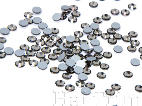 Black Diamond - Preciosa Non Hotfix Flatback Rhinestones