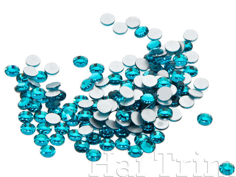 Blue Zircon - Preciosa Non Hotfix Flatback Rhinestones