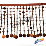 5" Beaded Sequin Fringe, BSF-001