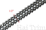 1/2" Dual Triangle Spiral Chain, CH-017