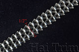 1/2" Dual Triangle Spiral Chain, CH-017