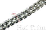 5/8" Twin Heart Pendant Chain, CH-018