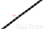 1/8" Gunmetal Rectangle Box Chain, CH-025