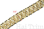5/8" Overlapping Clip Spiral Chain, CH-026