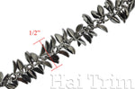 1/2" Curved Leaf Pendant Chain, CH-030