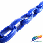 5/8" Oval Rolo Plastic Chain, CH-128