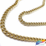 1/4" Gold Curb Chain, CH-133