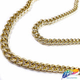 1/4" Gold Curb Chain, CH-133
