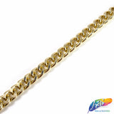 1/4" Gold Curb Chain, CH-133