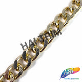 1/2" Gold Cuban Link Chain, CH-135