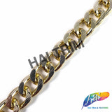 1/2" Gold Cuban Link Chain, CH-135