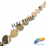 3/8" Metal Sequin Chain Trim, CH-136