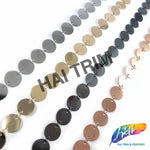 3/8" Metal Sequin Chain Trim, CH-136