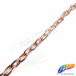 1/8" Oval Rolo Metal Chain, CH-138