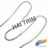 1/4" Silver Curb Metal Chain, CH-139