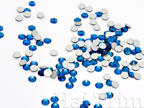 Capri Blue - Preciosa Flatback Rhinestones
