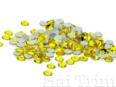 Citrine - Preciosa Non Hotfix Flatback Rhinestones