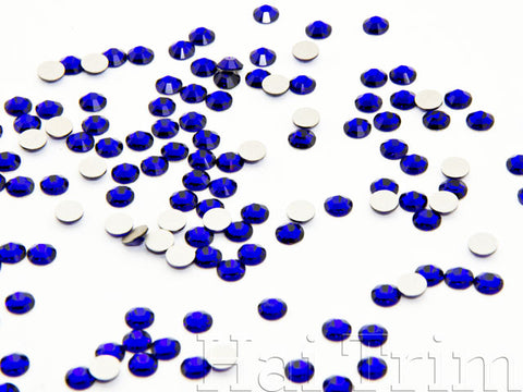 Cobalt - Swarovski Non Hotfix Flatback Rhinestones (2088 version)