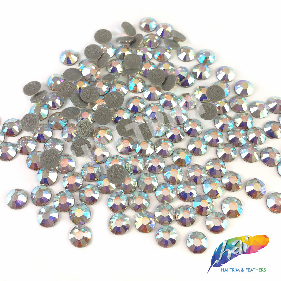 1400 Strass Termoadesivi Hotfix SS8 (2,4 Mm) – Trasparenti Crystal – Per Tessuti E Abbigliamento – DmC Quality