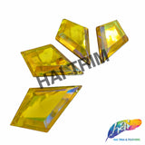 29x48mm Diamond Color AB Resin Stones (4 pieces)