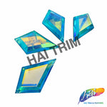 29x48mm Diamond Color AB Resin Stones (4 pieces)