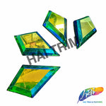 29x48mm Diamond Color AB Resin Stones (4 pieces)