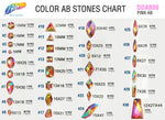 Pink AB Resin Stones, DDAB09
