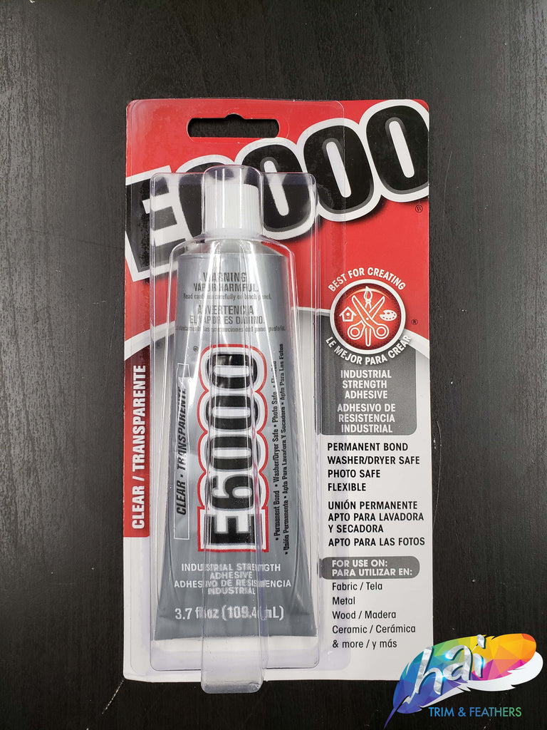 E6000 Medium Craft Adhesive Glue, 2.0 FL OZ With Attached Nozzle