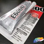 E6000 Big Craft Adhesive Glue, 3.7 FL OZ With Nozzle Tip (109.4 mL)
