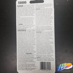 E6000 Medium Craft Adhesive Glue, 2.0 FL OZ With Attached Nozzle Tip (59.1 mL)