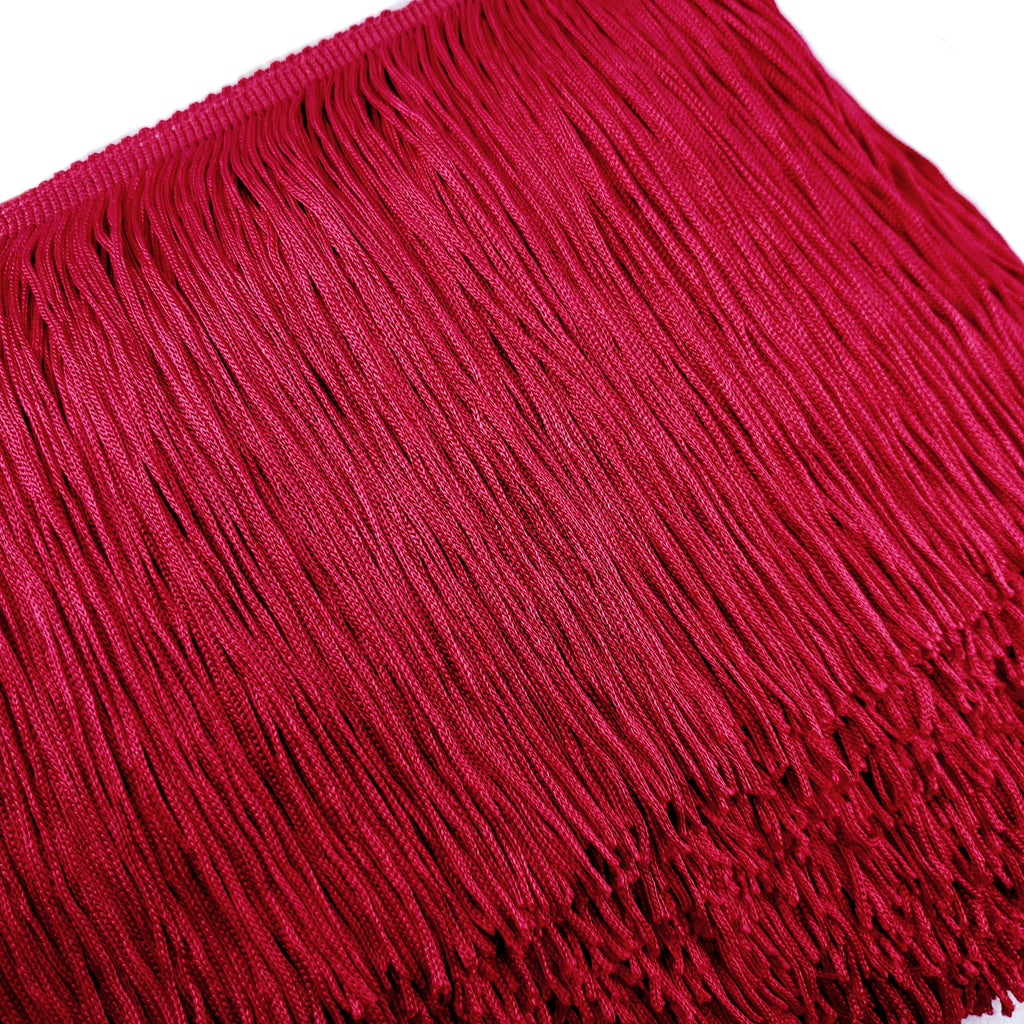 Expo Chainette Fringe 2X20yd-Red