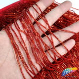 12" Long Bugle Beaded Fringe, FR-021