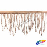 3 3/4" Variegated Beaded Fringe with Bugle & Seed Beads, FR-008