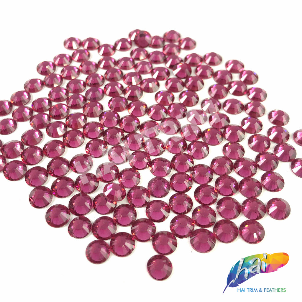 Fuchsia Hot Fix Rhinestones