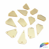 Gold Cut Mirror Stones (Gold-019)