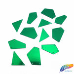 Green Cut Mirror Stones (Green-005)