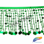 5" Beaded Sequin Fringe, BSF-001