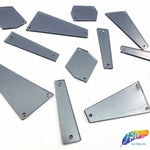 Grey Cut Mirror Stones (Gray-017)