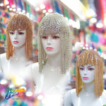 Rhinestone Chain Head Dress