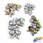 Motif Rhinestone Iron On Applique, IA-007