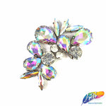 Motif Rhinestone Iron On Applique, IA-007