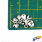 Motif Rhinestone Iron On Applique, IA-007