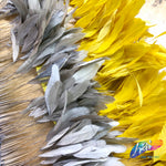 6-8" Stripped Coque Fringe (1/2 Yard)