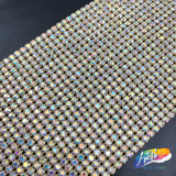 24-row Crystal Rhinestone Banding, A-024