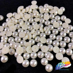 5mm Ivory Flatback Glue On Pearls