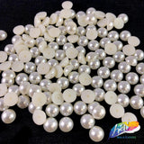 5mm Ivory Flatback Glue On Pearls