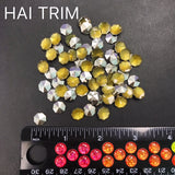 10mm Hexagon Iron On Studs, K-088