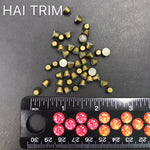 5mm Flat Top Cone Iron On Studs, K-003