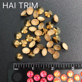 10mm Cone Spike Iron On Studs, K-026